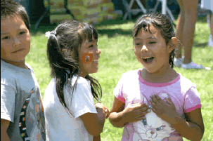 kids in park